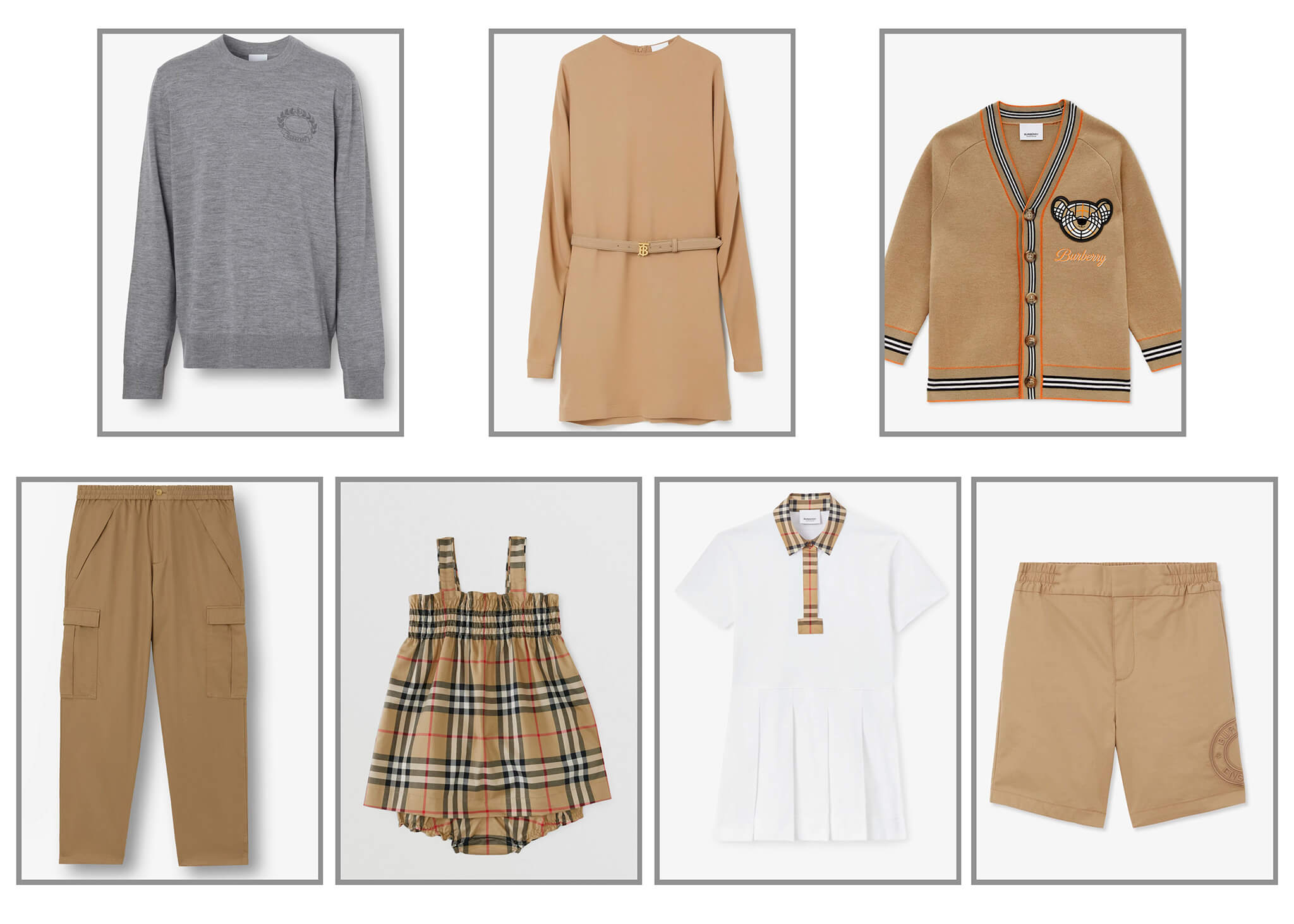 Clothing for the family from Burberry Beverly Hills